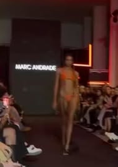 Emmy walking the Marc Andrade show