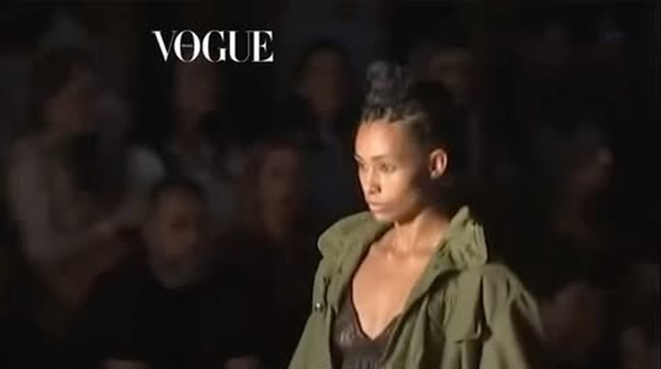 Emmy on the SPFW runway, featured by Vogue